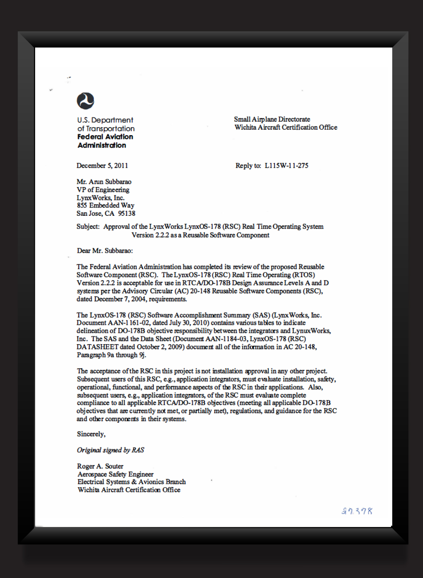 Certificate-Mock-Ups-Lynx-Mosaic-for-Avionics